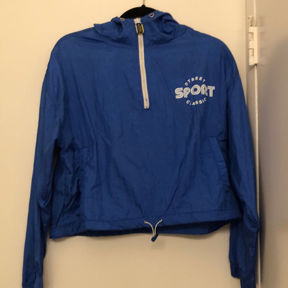 Forever 21 Blue Windbreaker
